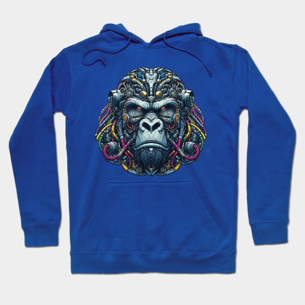 Mecha Apes S02 D76 Hoodie by Houerd